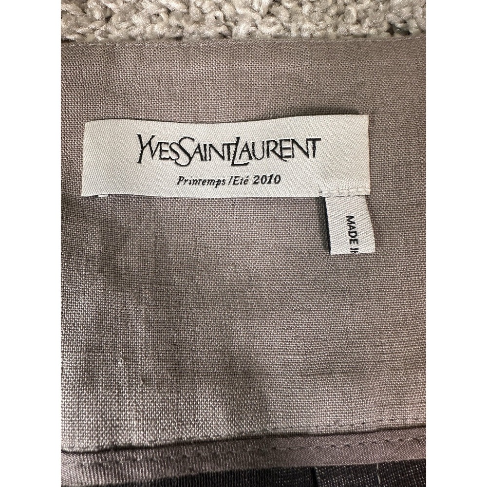 Yves Saint Laurent Runway Pantsuit Spring 2010 RTW Stefano Pilati Rare F36/F40 - Picture 9 of 16